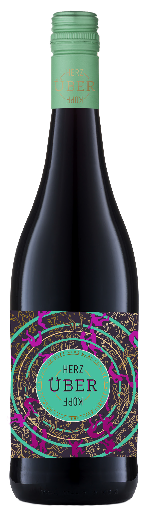 HERZ ÜBER KOPF ROTWEIN